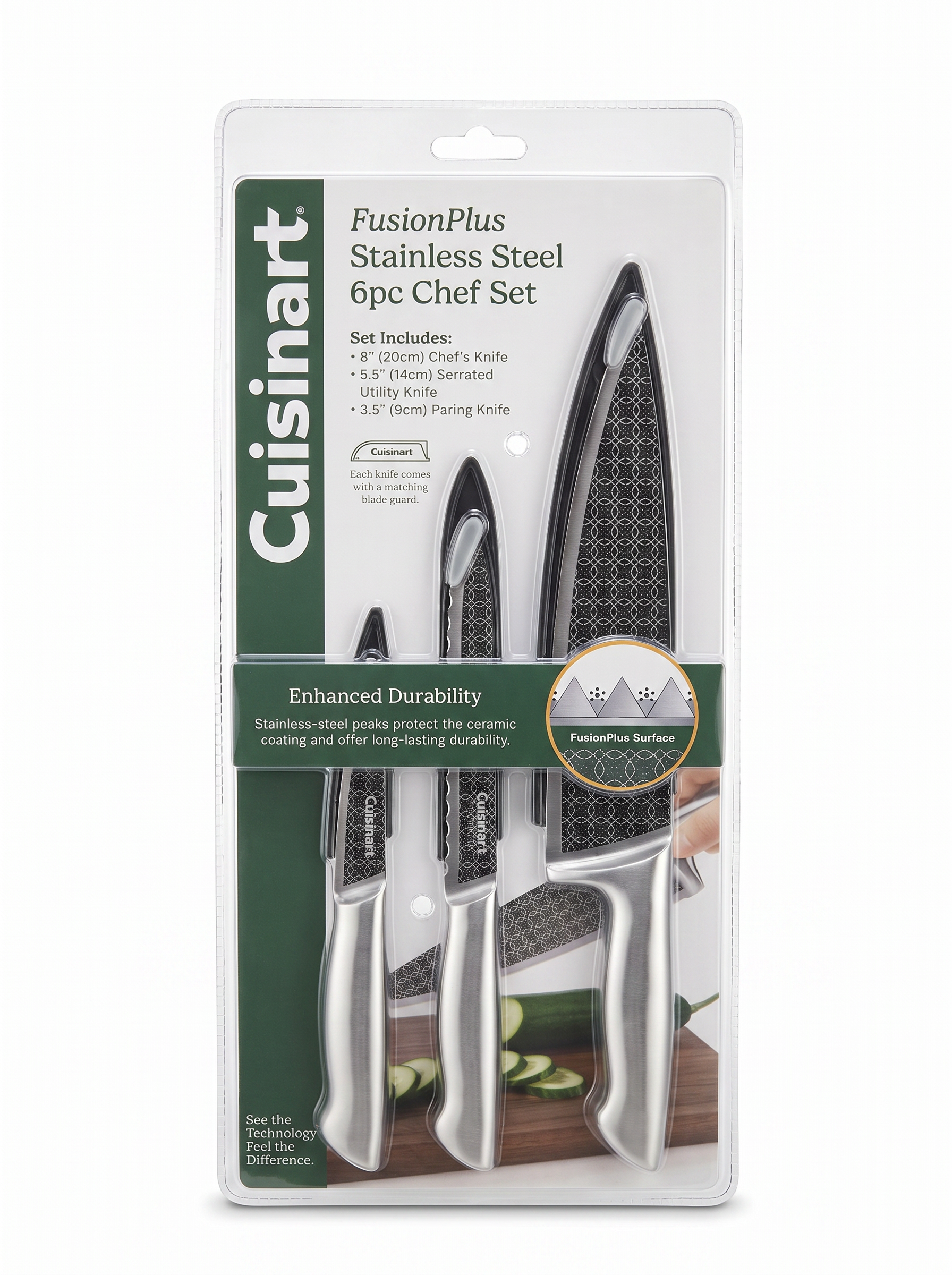 <strong>Cuisinart 6pc FusionPlus™ Chef Set</strong> C77FP-6PHK