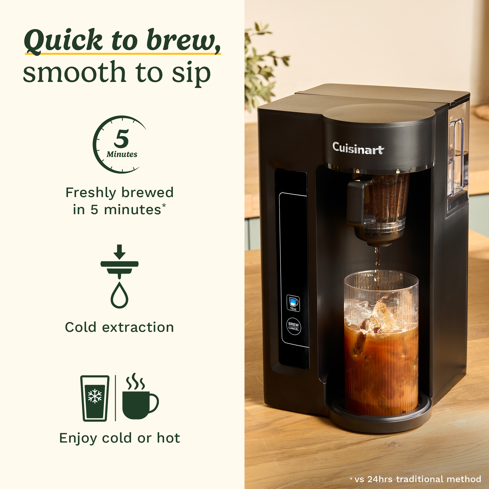 <strong>Pre-order only - Expected in Mid-October</strong> CONCENTRA Coffee Concentrate & Cold Brew Maker CC1U - Image 2